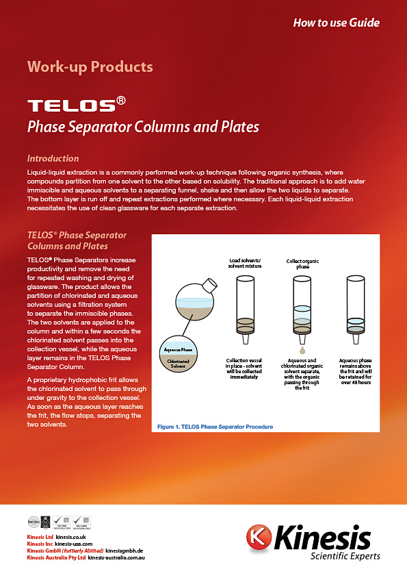 TELOS Phase Separator How to use Guide