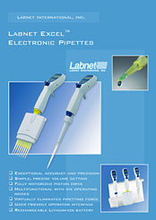 Labnet Excel™ Electronic Pipette Brochure