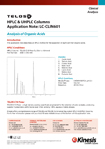 LC-CLIN601 Analysis of Organic Acids