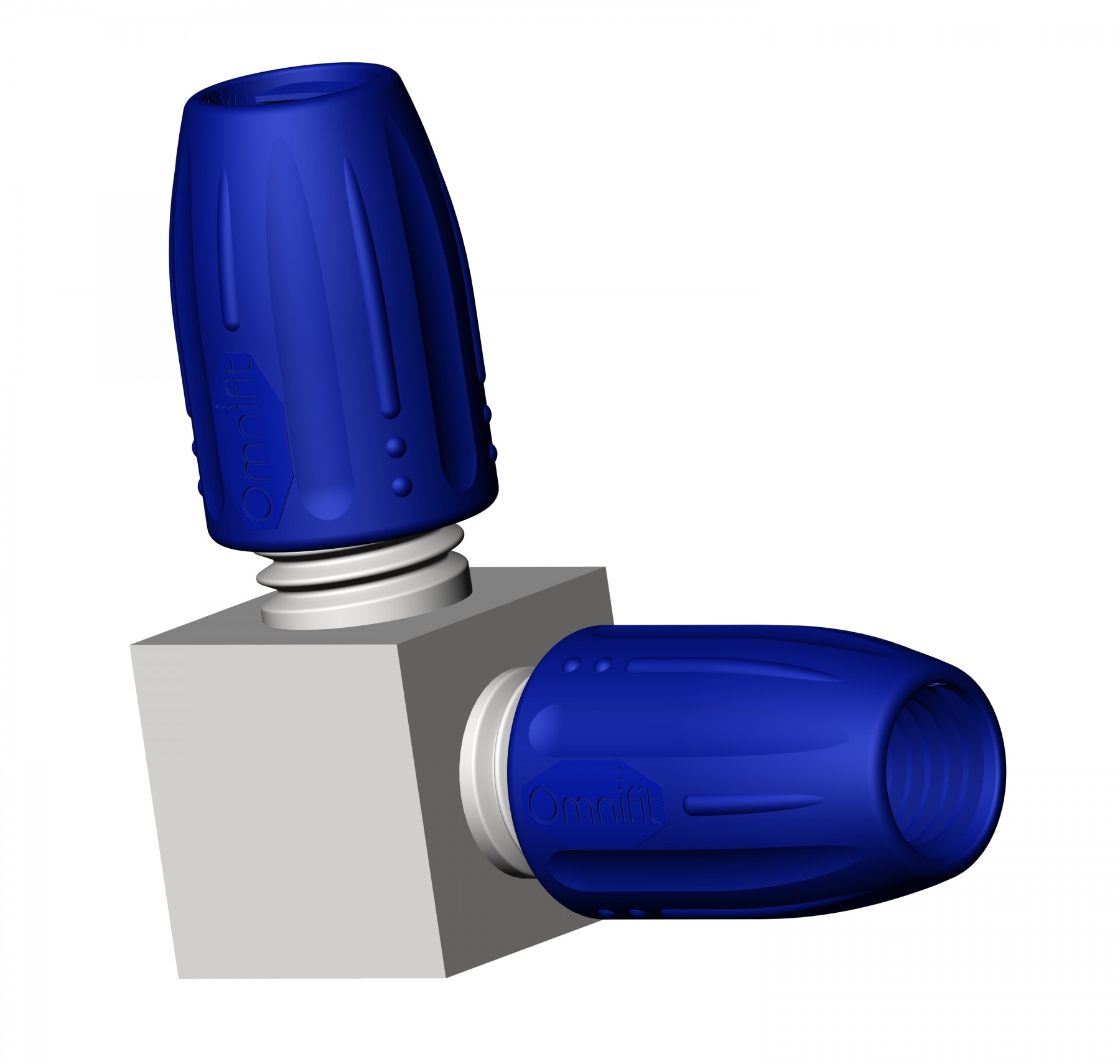 Adapters & Connectors: Connector, 2-way (Elbow)