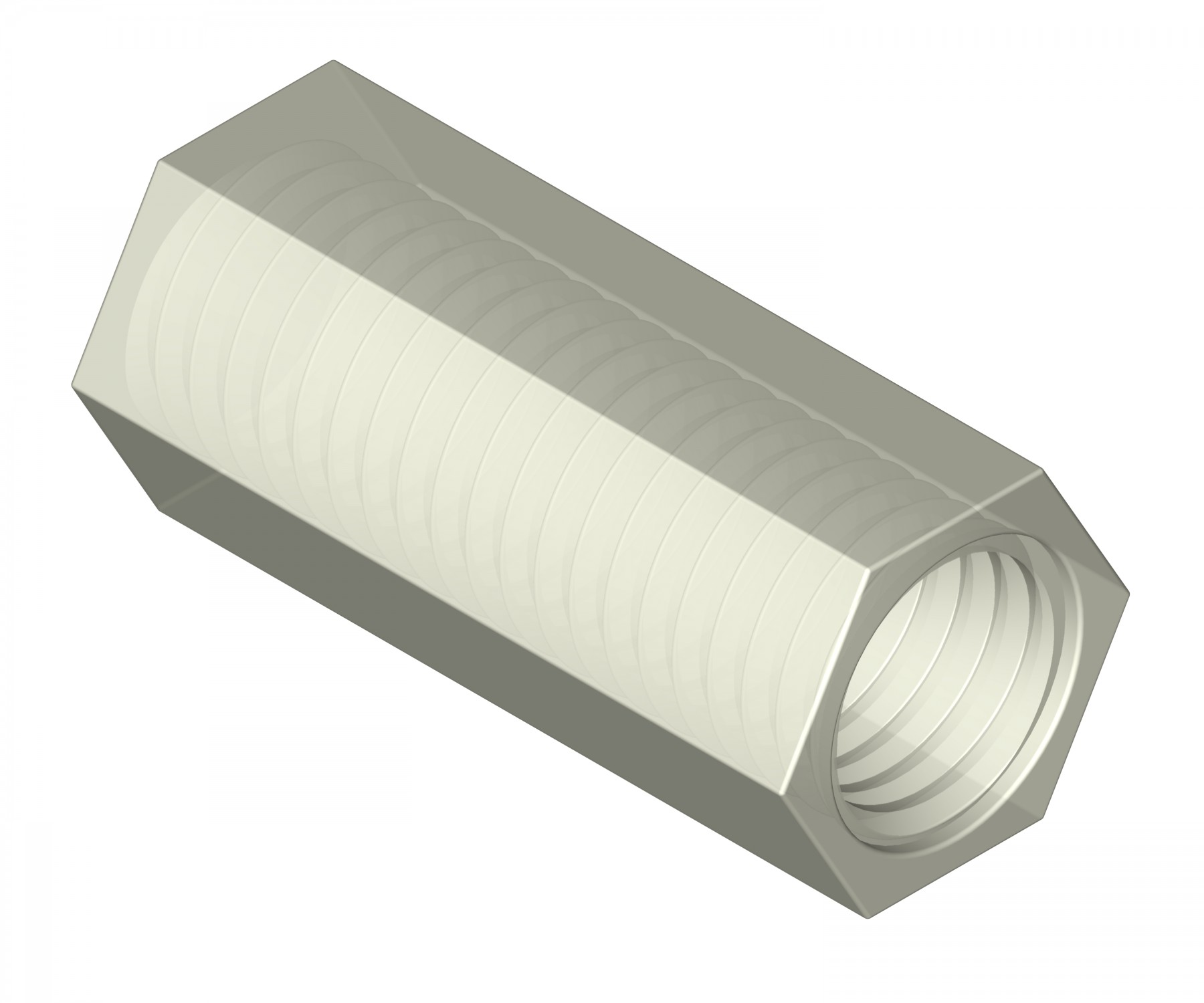 Adapters & Connectors: Union, Threaded, 1/4"-28 (Flat Bottom), 1.5mm bore, ETFE