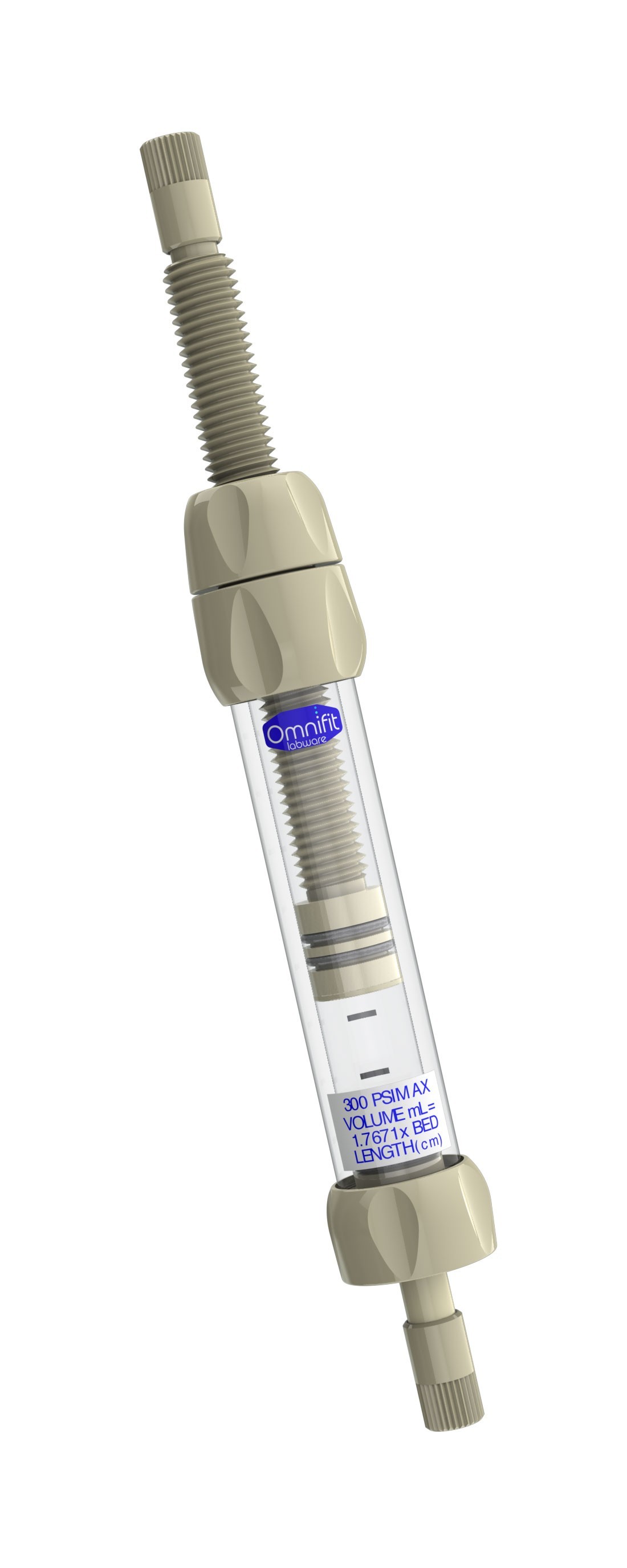 Omnifit Labware (Diba) Columns, Glass: HIT COLUMN 15MM/100MM 1xF 1xA (Minimum order: 10)