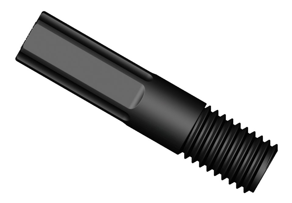 Omnilok Type-S Fitting Nut, 1/8" OD Tubing, 1/4"-28 Flat Bottom, Mixed