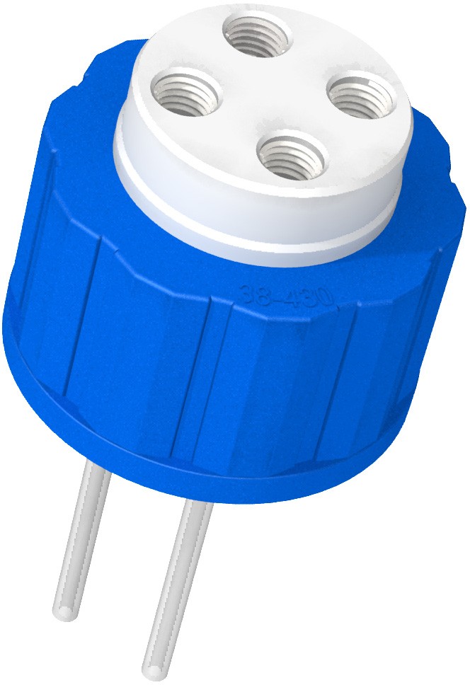 Diba Labware: Q-SERIES CAP, 38-430, 4 PORTS