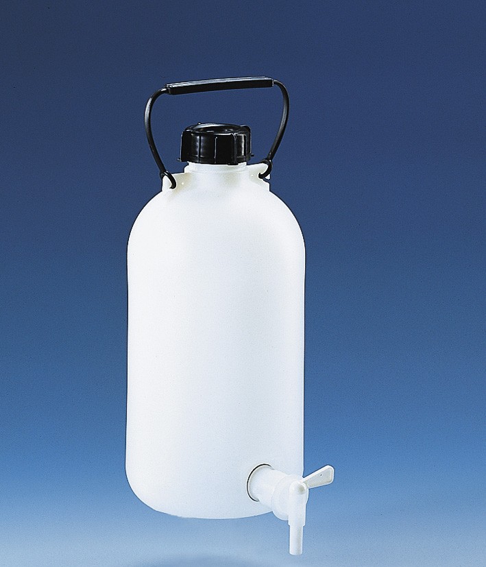 Brand: Aspirator bottle, PE-HD, narrow 10