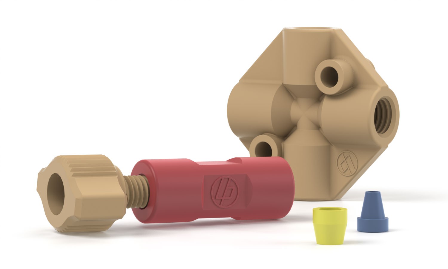 Upchurch: PEEK Fittings Kit - Low Press