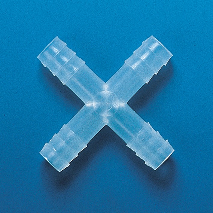Brand: Tubing connector, PP, X-shape f.