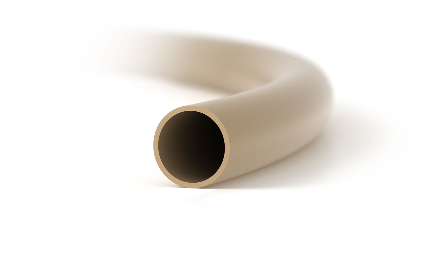 Tubing: Tubing, PEEK, Natural,  1/16"x 0.055" (1.4mm)x5ft