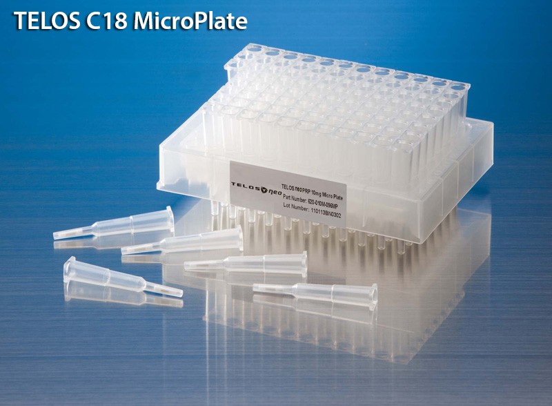 TELOS SPE Plates: TELOS MicroPlate C18, 10mg