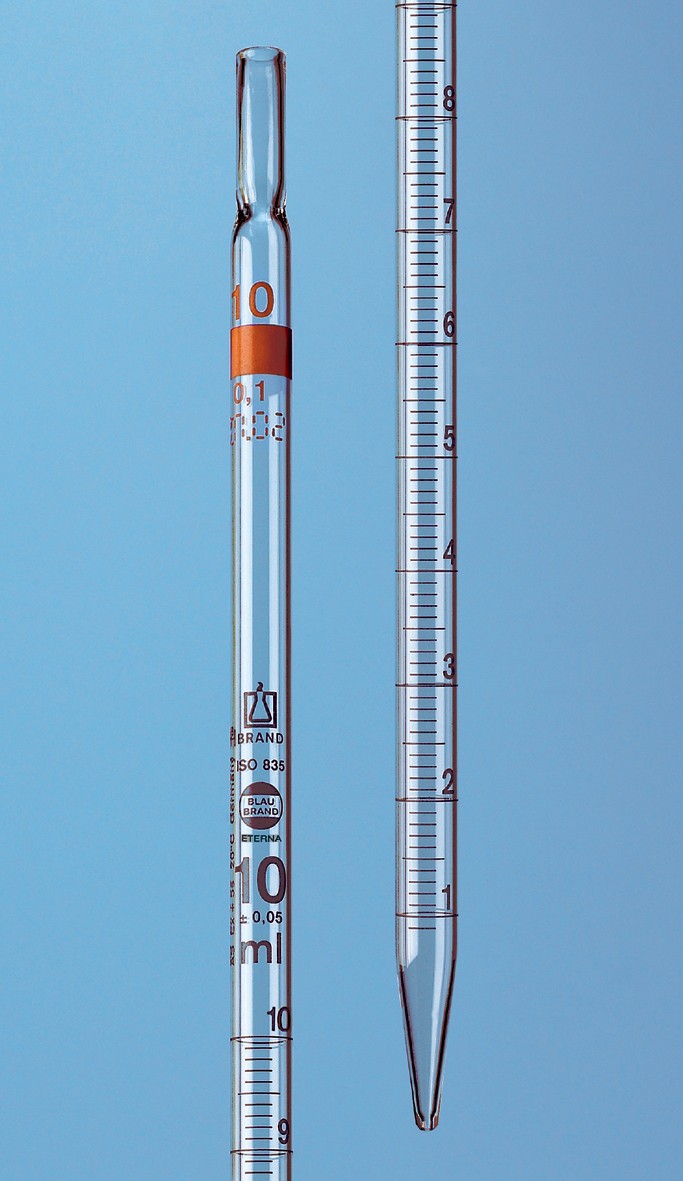 Brand Pipettes/Dispensers: Grad. pip. SILBERBRAND-ETERNA B
