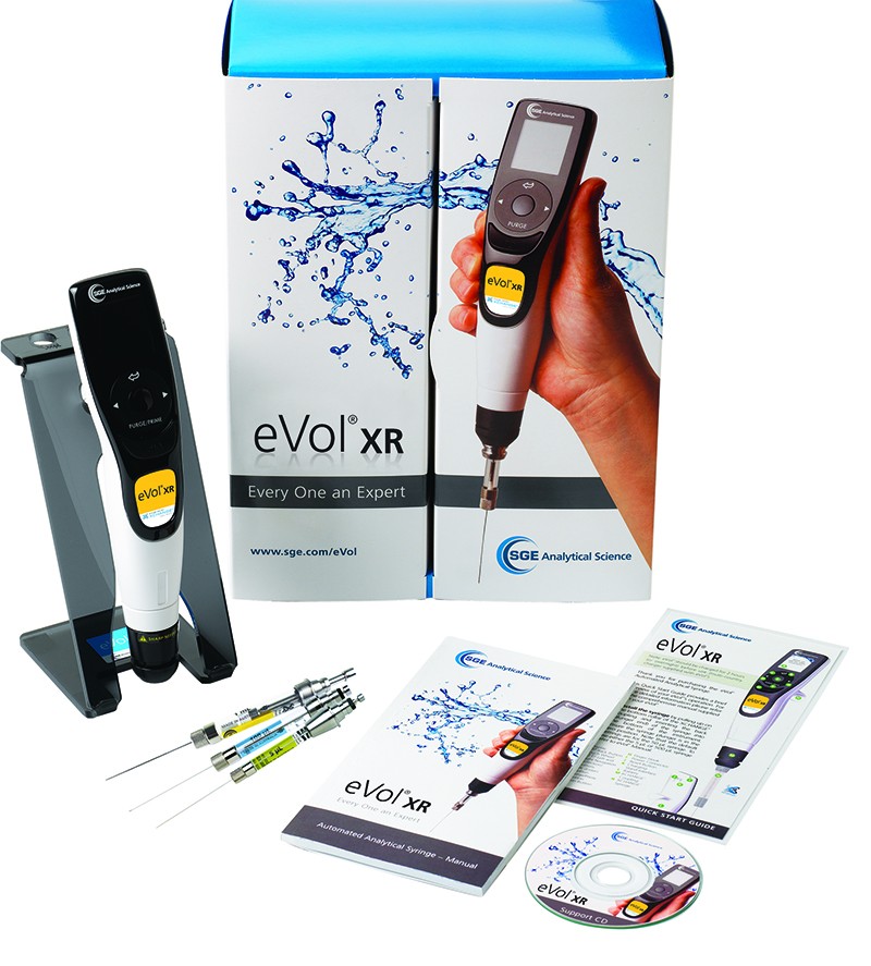 SGE Electronic Syringe: 500Âµl eVolÂ® Syringe pack of 3