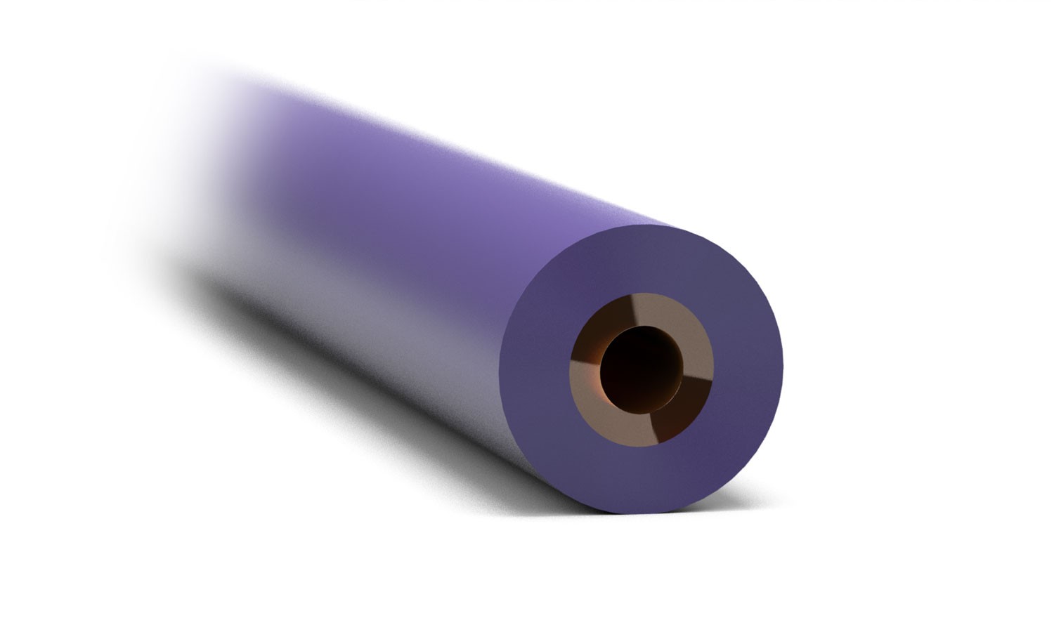 Tubing: Tubing, PEEKsilâ¢, Purple,  1/32"x0.006" (150Âµm)x15cm