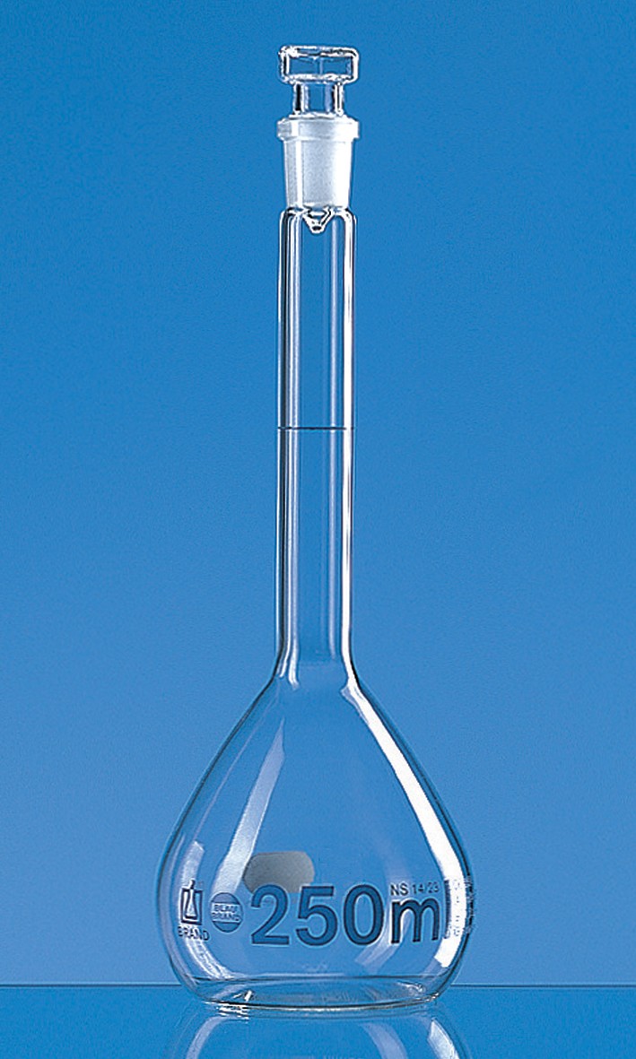 Brand: Vol. flask BLAUBRAND class A