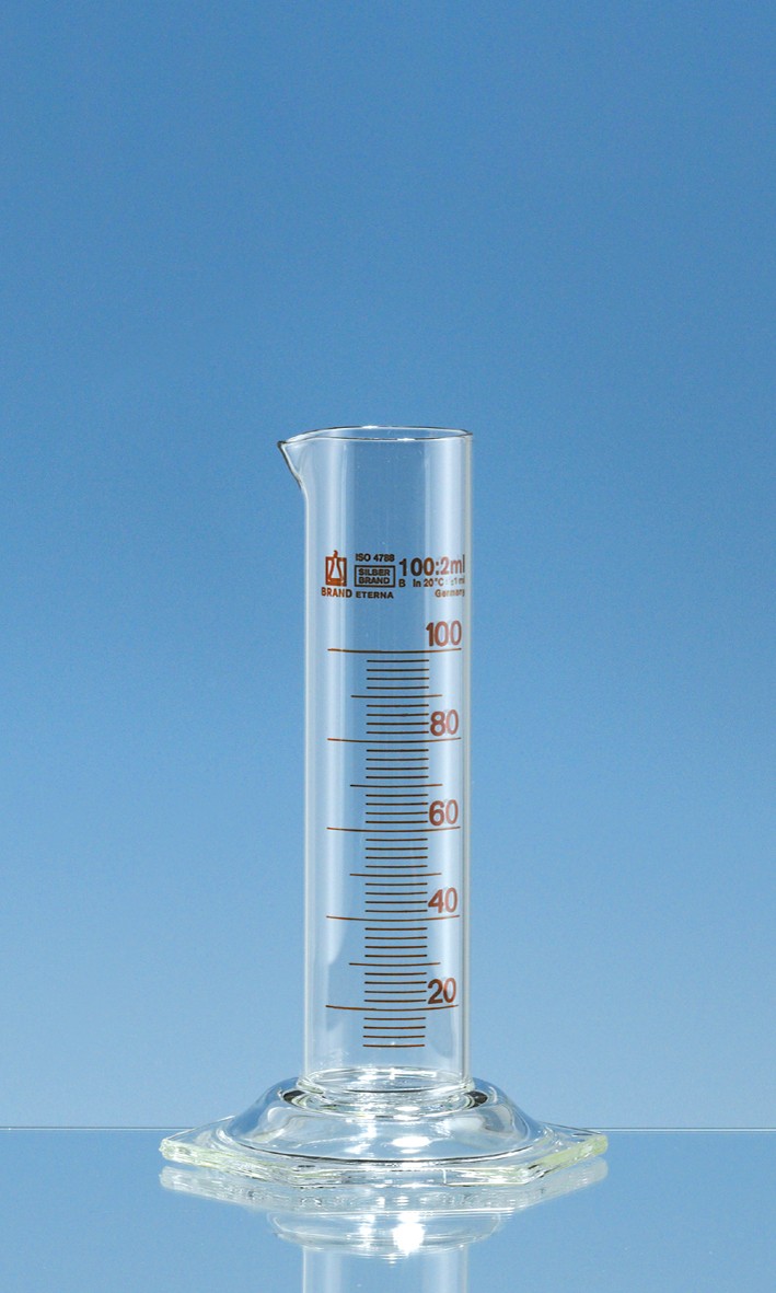 Brand: Grad. cylinder low f.