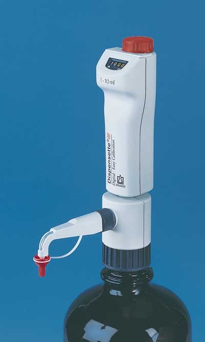 Brand: Dispensers / Burettes: Dispensette III, Easy Cal. 1 -10ml, without safety valve