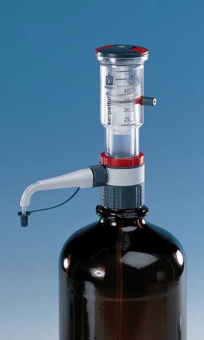 Brand: Dispensers / Burettes: Seripettor 2,5 - 25 Ml, A% <= +/-1,2, Cv% <= 0.2