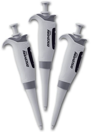 HTL: Pipettes: Discovery Pro Single Channel Pipette (DP10), 0.5 - 10µl, Digital Pipette