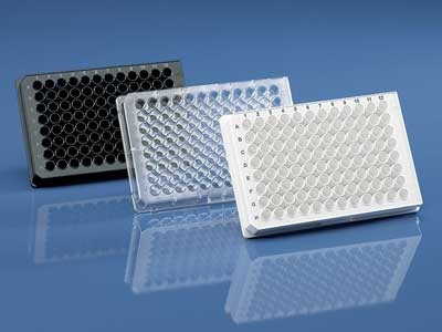 Microplate:  PureGradeS 96 Well PS, Std transparent  Flat well 350ul, Sterile