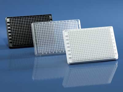 Brand: Microplates: Microplate:  CellGrade 384 Well PS, Std black Flat well 100ul