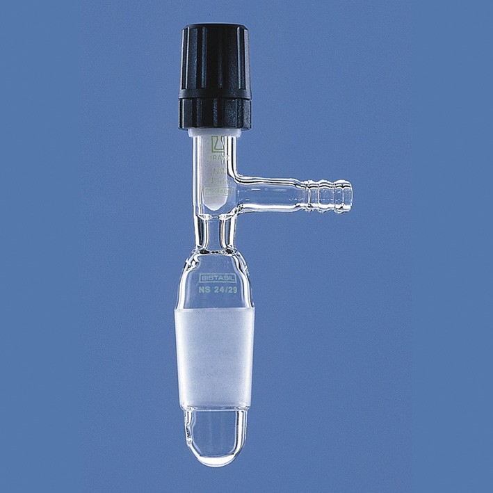 Brand: Needle-valve stopc.f.desiccator