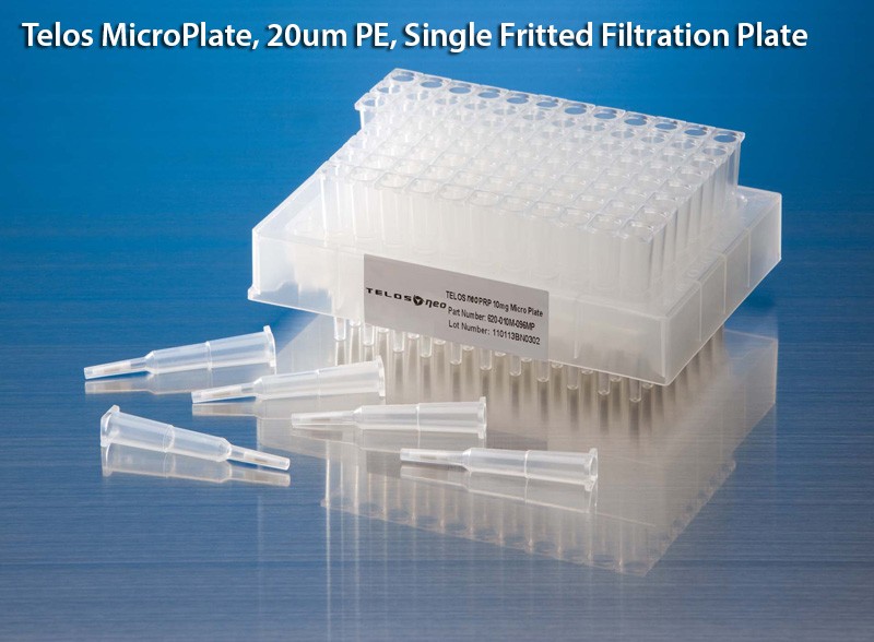TELOS Column & Plate Accessories: Telos MicroPlate, 20um PE, Single