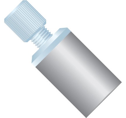 Filters & Frits: Inlet Solvent Filter, 20Âµm, 1/8" OD Tubing, SST, PCTFE