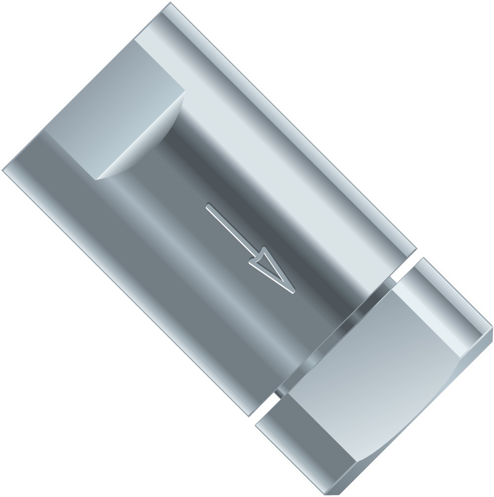 Filters & Frits: Inline Solvent Filter, with SST Frit, 20Âµm, SST