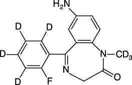 Cerilliant: 7-Aminoflunitrazepam-D7, 100 ug/mL