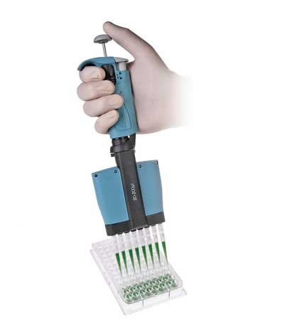 Corning Axygen: Pipettes: Axypet 5-50Âµl 8-Channel, Digital Pipette