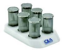QLA Dissolution Storage Racks, Holders and Accessories: 6 Position Basket Holder, Universal Compatibility