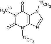 Cerilliant: Caffeine-13C3, 1.0 mg/mL