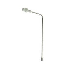 QLA Dissolution Sampling Cannula: 4.75' Bent 316 SS Cannula with Kynar Luer Lock & Tygon Tubing for full flow/ QLA "01" style filters, Low Cost alternative