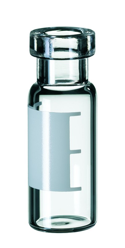 Discounted Vials and Caps: Crimp Vial 11mm, Clear, Label, 2ml