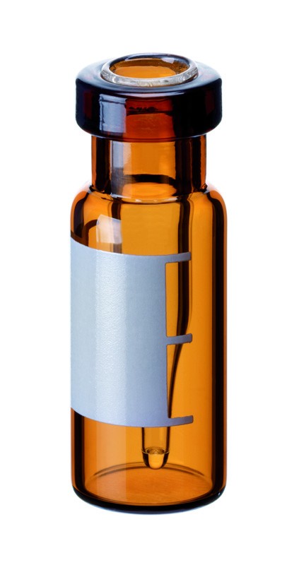 Vials, Caps and Closures: Crimp Top Vial 11mm, Amber,