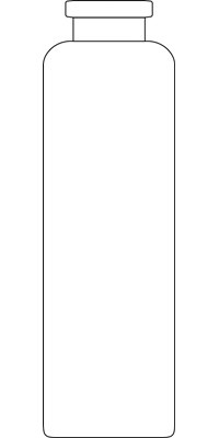 50ml Crimp Neck Vial, 101 x 31mm, clear glass, 1st hydrolytic class