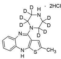 Cerilliant: Desmethylolanzapine-D8 diHCl 100