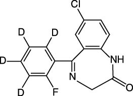 Cerilliant: Desalkylflurazepam-D4, 100 Âµg/mL