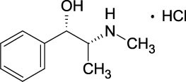 Cerilliant: 1S,2R(+)-Ephedrine HCl 1.0 mg/mL