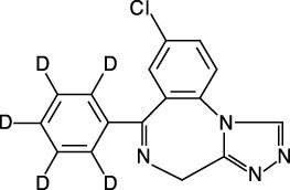 Cerilliant: Estazolam-D5, 100 ug/mL