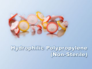 Kinesis Hydrophilic Polypropylene Syringe Filters for UHPLC & HPLC