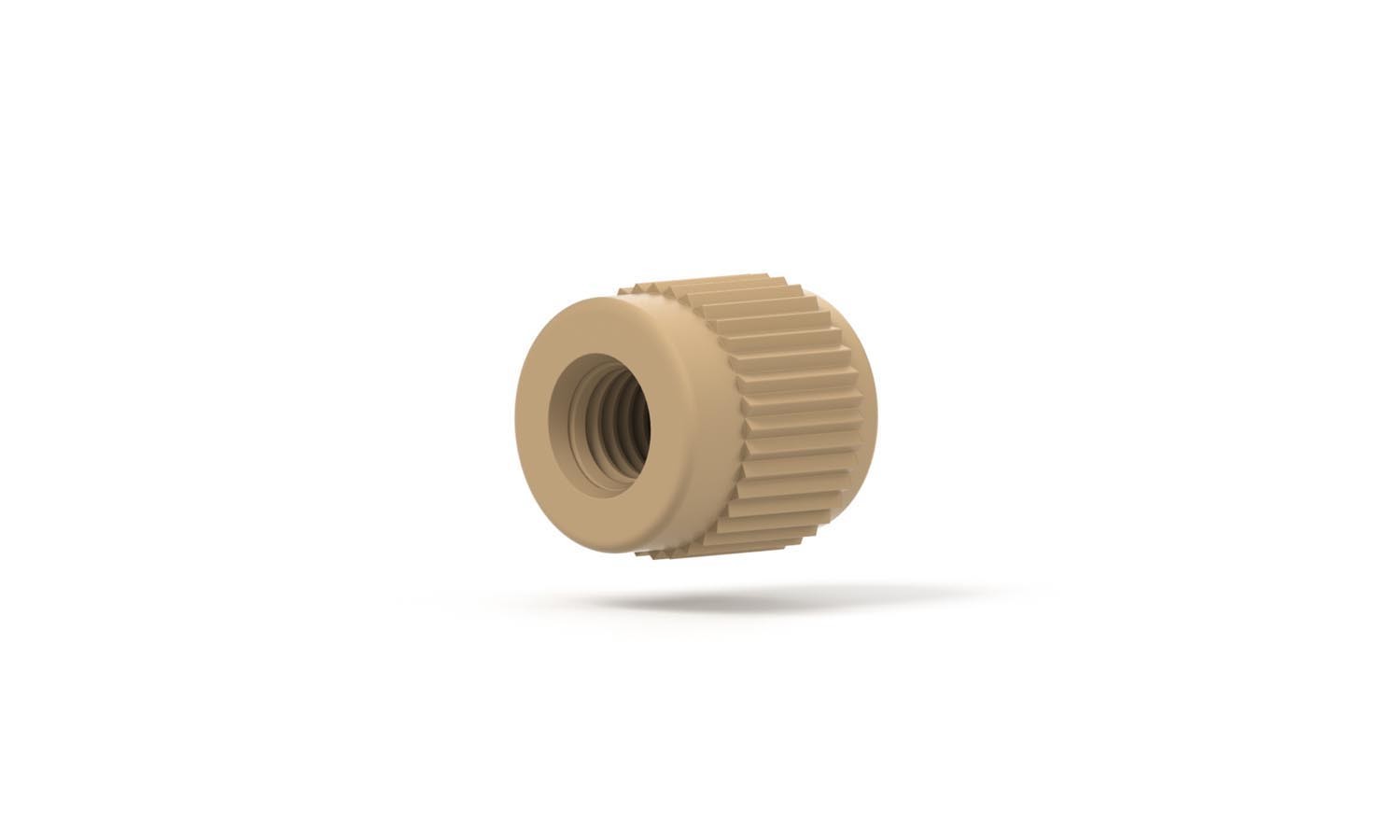 Upchurch: Nut, Female PEEK 10-32 1/16"       