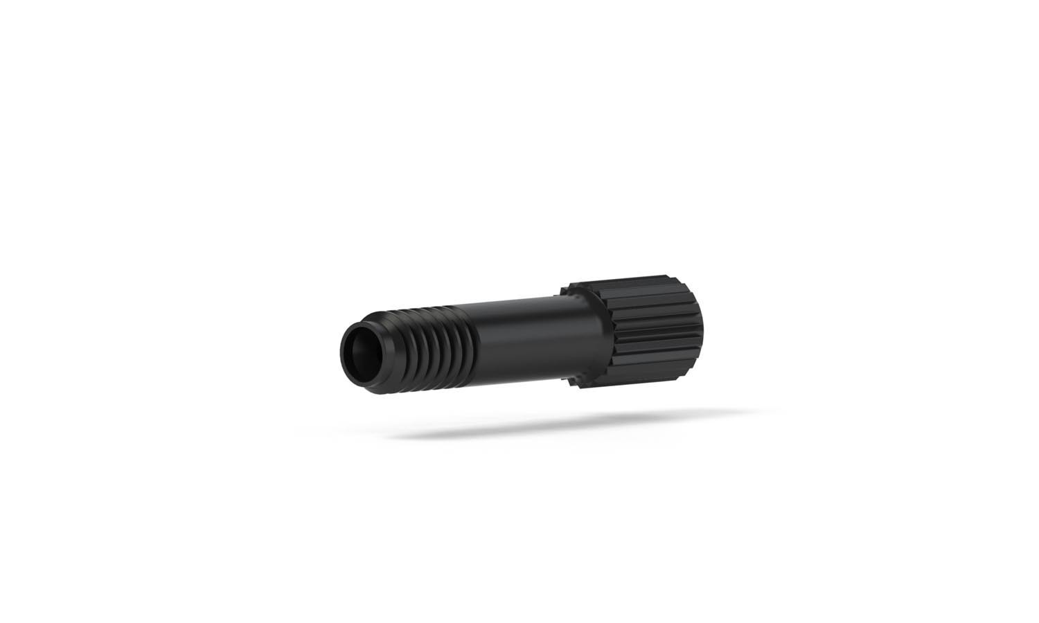 SealTight Fitting, for 1/16" OD Tubing, 10-32 Coned, PEEK, Black