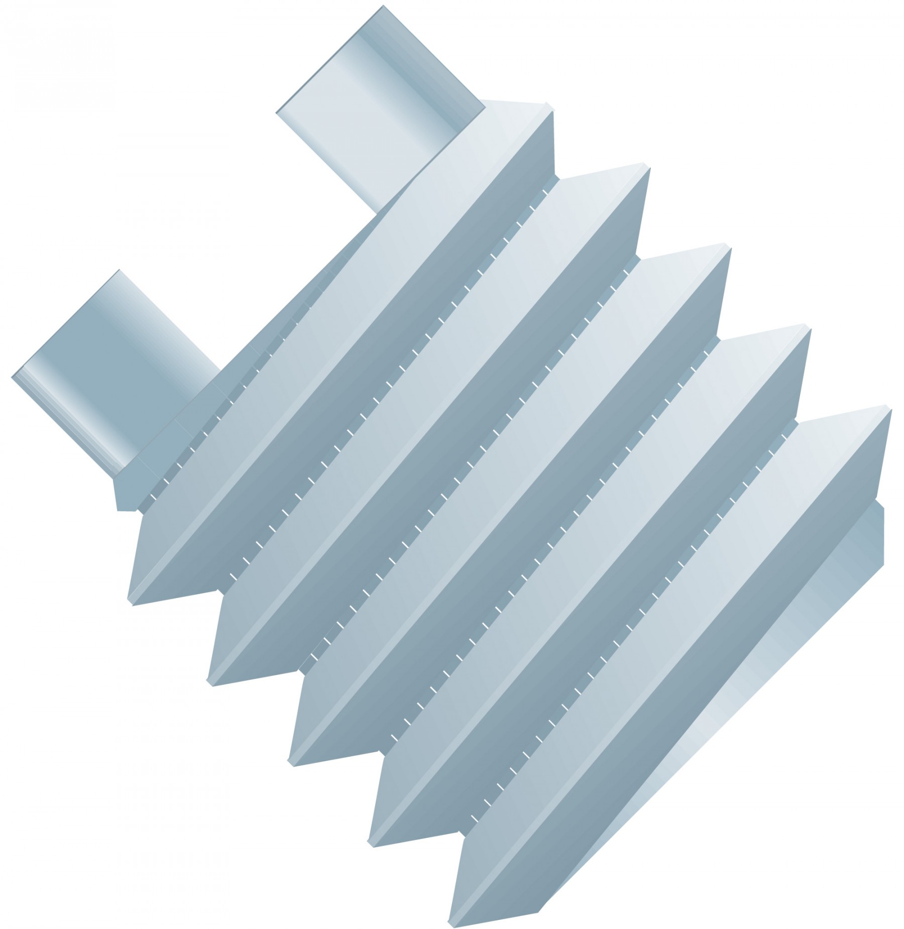 LiteTouchÂ®, Fitting Nut (Flush), 1/16" OD, 1/32" OD, 10-32 Coned ,SST, Natural