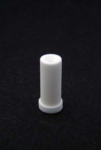 QLA Dissolution Cannula Filters: 35 Micron Porous Filters, UHMW Polyethylene, 1/8" ID, Caleva compatible