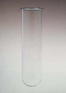 QLA Small Volume Dissolution: 200mL Clear Glass Vessel compatible with Agilent/VanKel Small Volume