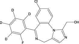 Cerilliant: alpha-Hydroxymidazolam-D4, 100