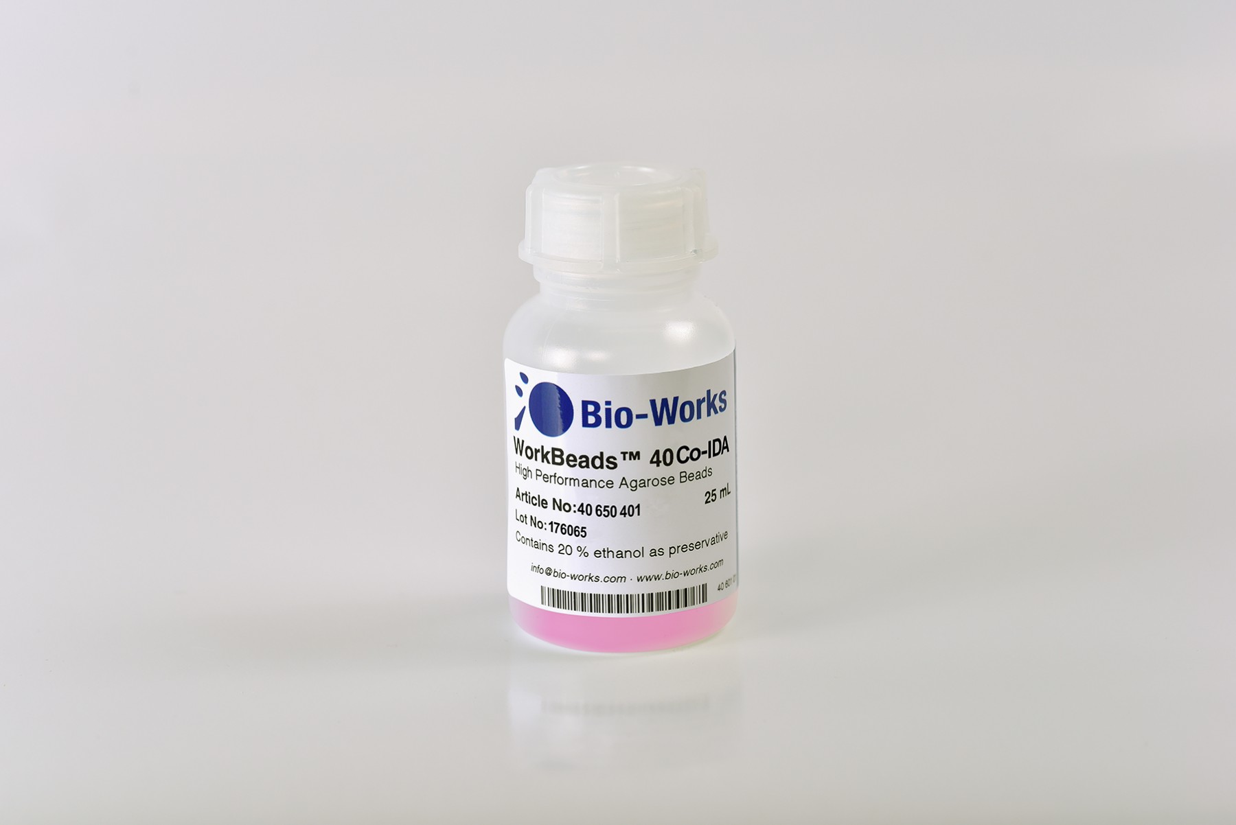 Bio-Works: WorkBeads 40 Co-IDA Bulk-Media 25ml