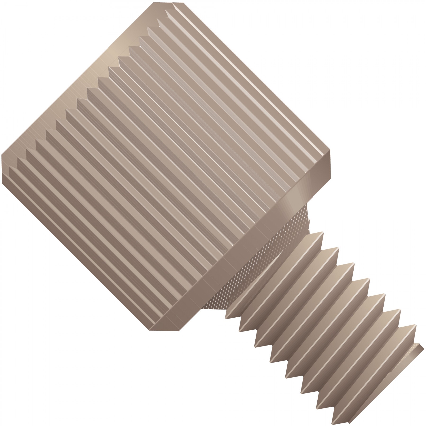 LiteTouchÂ®, Fitting Nut, 1/16" OD, 1/32" OD, 10-32 Coned ,PEEKâ¢, Natural