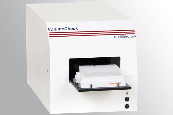Micronic Volume Check 0.75ml Rack adapter