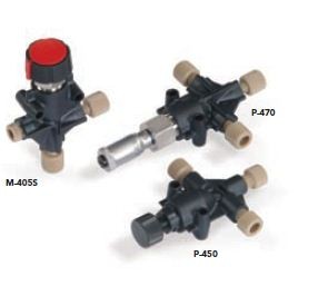 Rheodyne (IDEX Health & Science ) Flow & Pressure Control: Micro Splitter Valve, graduated,  SST Needle, 1/16" OD Tubing